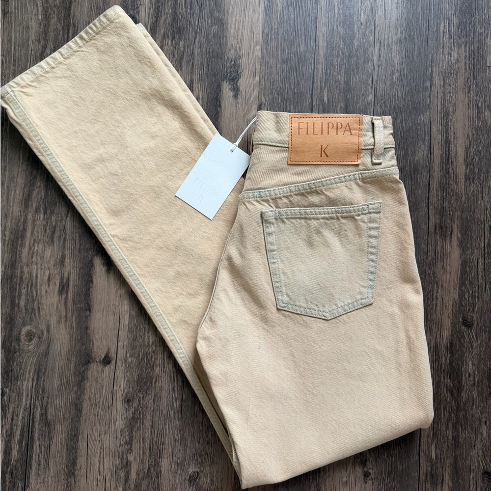 $400 NWT Filippa K Women's 93 Straight Jeans Size 28
